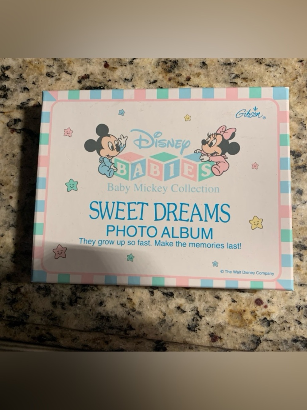 Disney Babies "Sweet Dreams" Photo Album - Pastel Pink & Blue